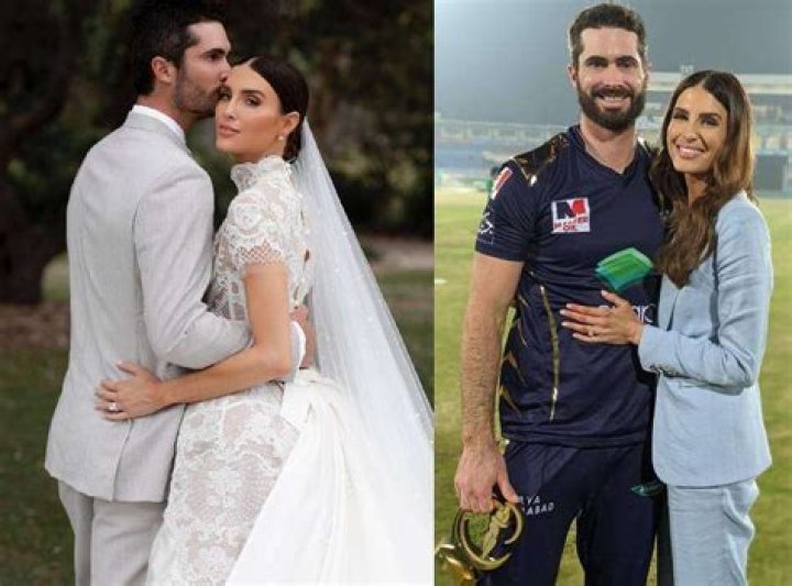 Australian Cricketer, Ben Cutting exchanged wedding vows with model, Erin Holland.