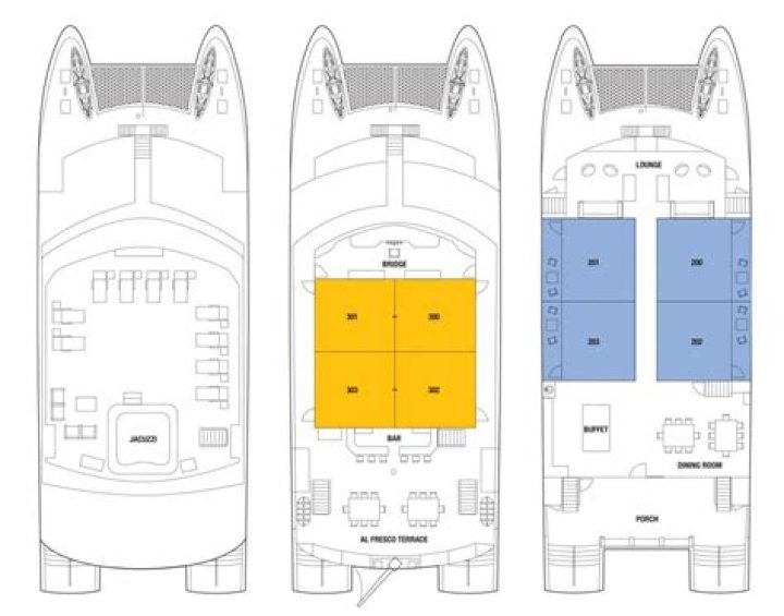 Celebrity Xploration: Deck Plan & Amenities