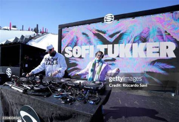 Sofi Tukker perform onstage